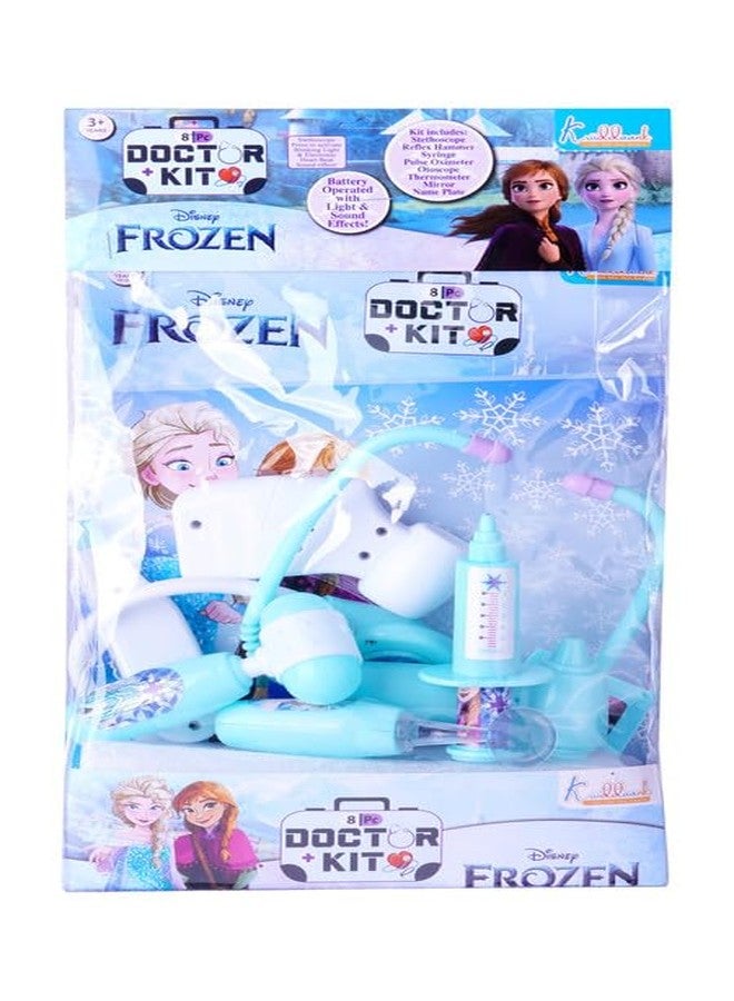 Kriiddaank Frozen Doctor Medical Kit Toys with 8 Different Medical Instruments Doctor Set Pretend Play |Imaginative A Perfect Role Play Toy for Kids 3+ Years - Image 2